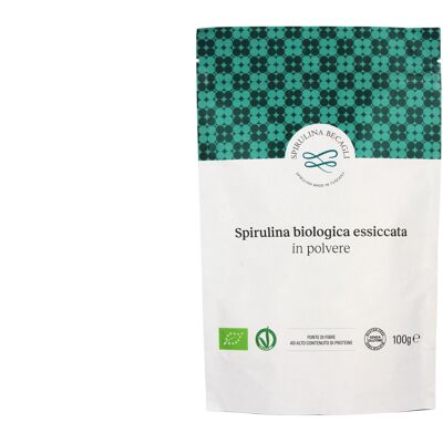 Spirulina in organic powder 100gr