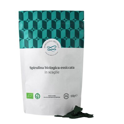 Spirulina in Scaglie Organic 100gr