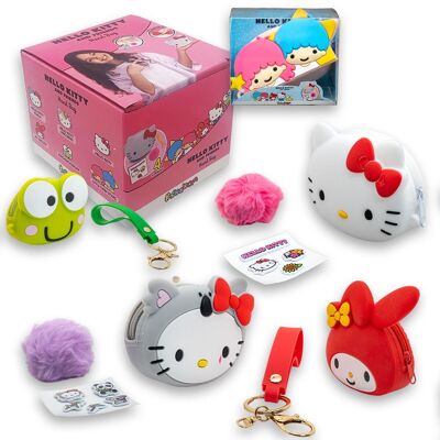 Hello Kitty Handtasche: Lustige Box mit 2 verschiedenen Charakteren