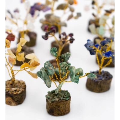 Pack 12 Mineral Stone Trees
