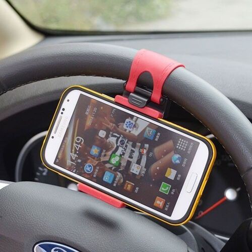 Support au volant pour téléphone