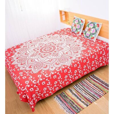 Red Bedspread