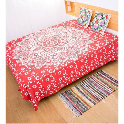 Red Bedspread