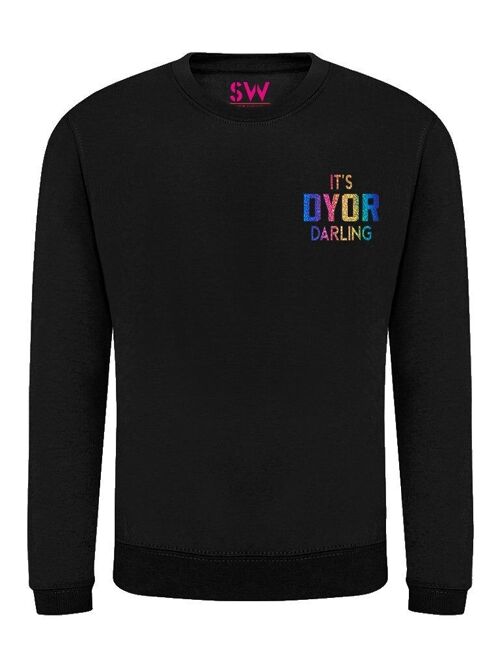 Sweater Dyor Darling Shine Glitter Chest