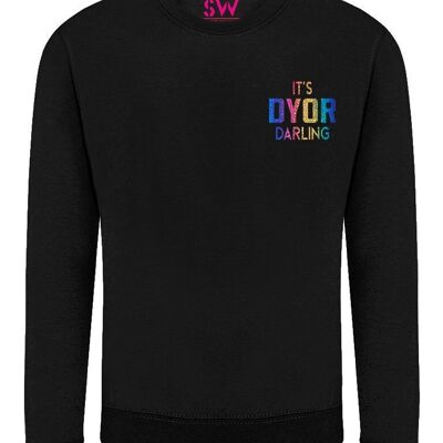 Sweater Dyor Darling Shine Glitter Chest