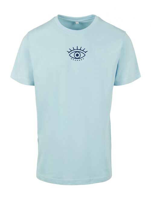 Regular T-shirt Eye Dark Blue Glitter