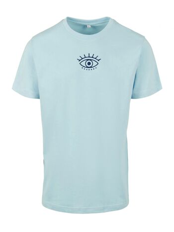 T-shirt Regular Eye Bleu Foncé Glitter 1