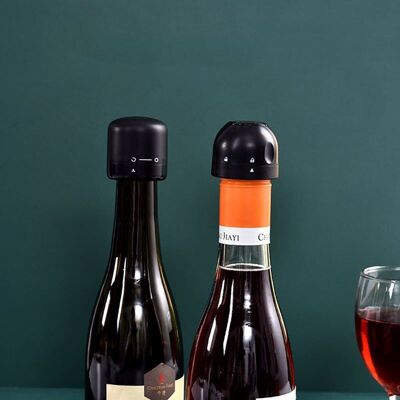 STOPPER: Hermetic Stopper for Wine or Champagne Bottle