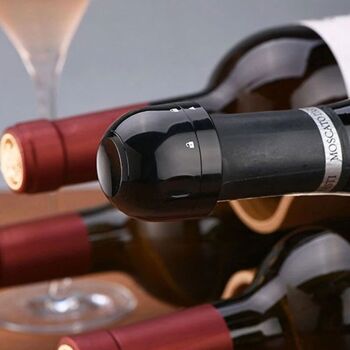 STOPPER : Bouchon Hermétique pour Bouteille de Vin ou Champagne 8