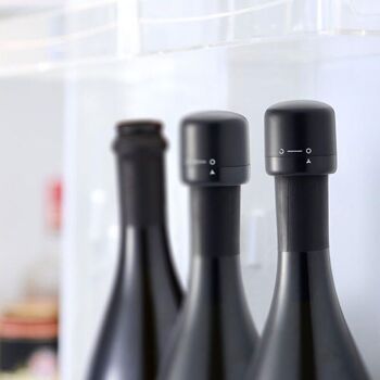 STOPPER : Bouchon Hermétique pour Bouteille de Vin ou Champagne 25