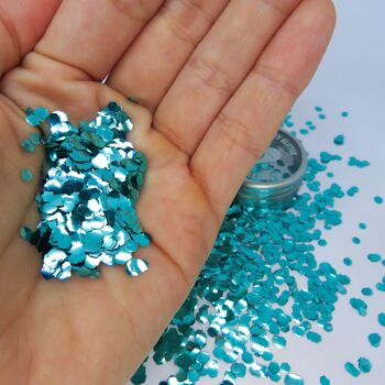 Aqua Sky Eco Glitter - Ultra Chunky 2