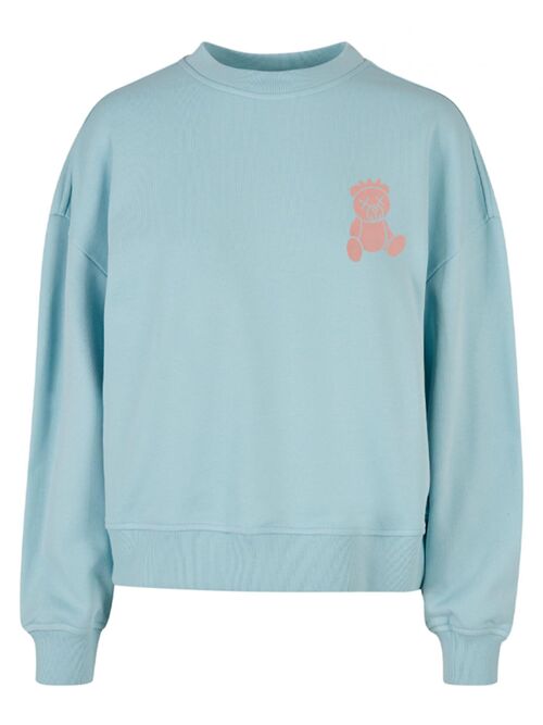 Limited Sweater Teddy Chest Pink Velvet