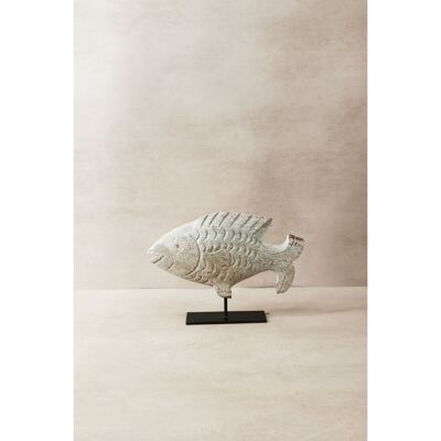 Escultura de pez de piedra - Zimbabwe - 36.1