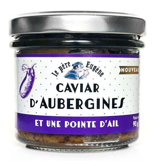 Caviar d'aubergine 90g Le Père Eugène