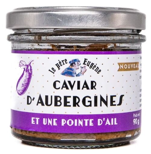 Caviar d'aubergine 90g Le Père Eugène