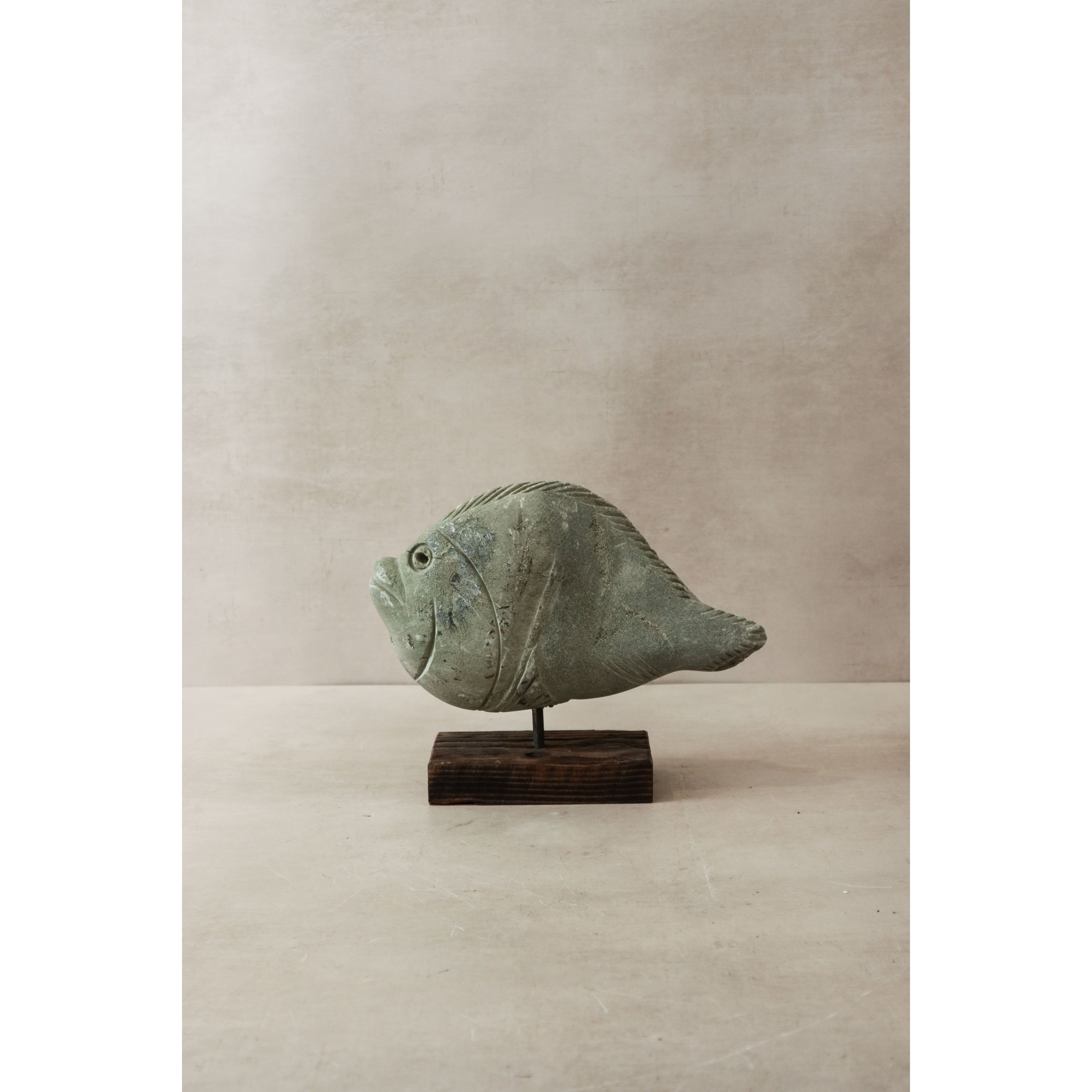 Sculpture de poisson en pierre - Zimbabwe - 31.3