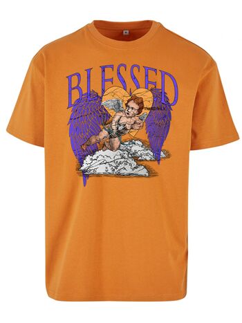 T-shirt oversize Blessed Violet 2