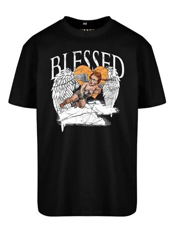 T-shirt oversize Blessed Blanc 1