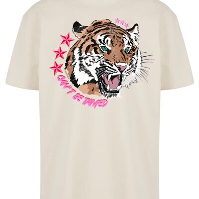 Camiseta extragrande Can't Be Tamed