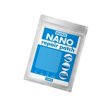 SUPER NANO : 10 Patchs de Réparations Imperméables pour Piscines, Bouées, Matelas 6