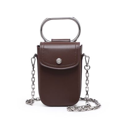 Briannna mini bag dark brown