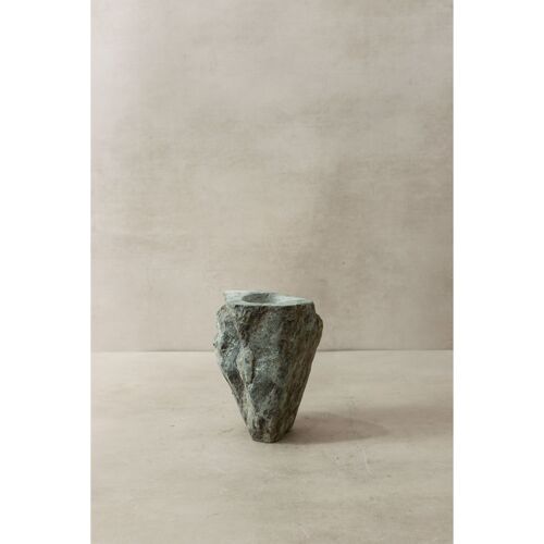 Natural Rough Edge Stone Candle Holder - 98.4
