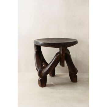 Tabouret Makonde, Tanzanie - 61.1 3