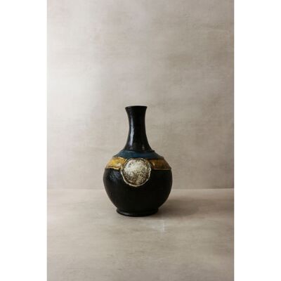 Vase en argile Mangbetu, Tanzanie - 41.1