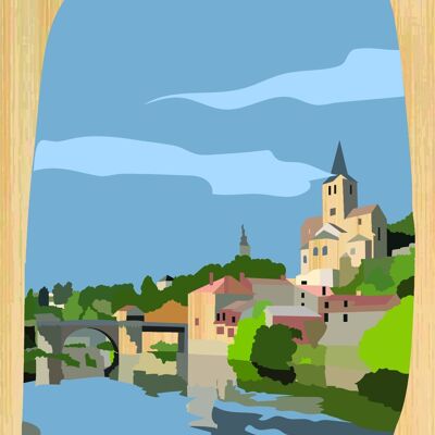 Cartolina bambù - CM0478 - Regioni della Francia > Poitou-Charentes, Regioni della Francia, Regioni della Francia > Poitou-Charentes > Vienne