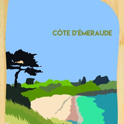 Bambuspostkarte - CM0594 - Regionen Frankreichs > Bretagne, Regionen Frankreichs > Bretagne > Ille et Vilaine, Regionen Frankreichs