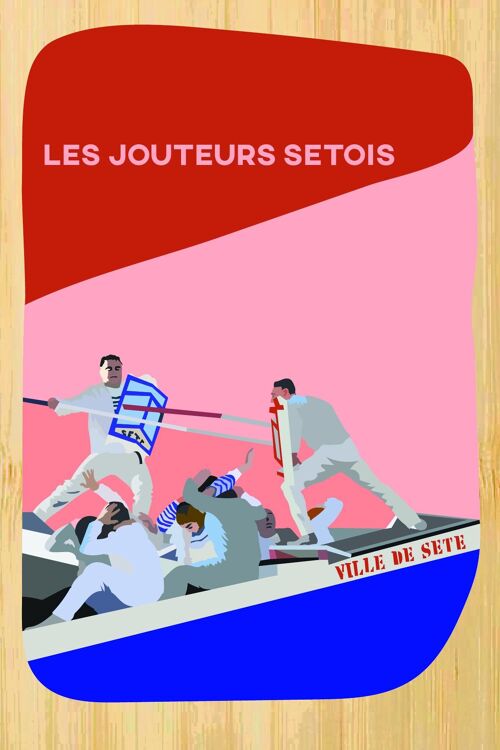 Carte postale en bamboo - CM0647 - Régions de France > Languedoc-Roussillon > Hérault, Régions de France > Languedoc-Roussillon, Régions de France