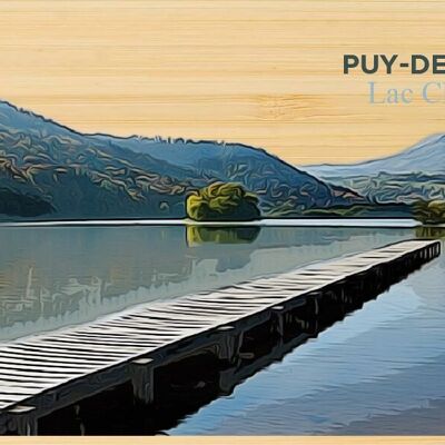 Bambuspostkarte - DC0669 - Regionen Frankreichs > Auvergne, Regionen Frankreichs > Auvergne > Puy de Dôme, Regionen Frankreichs