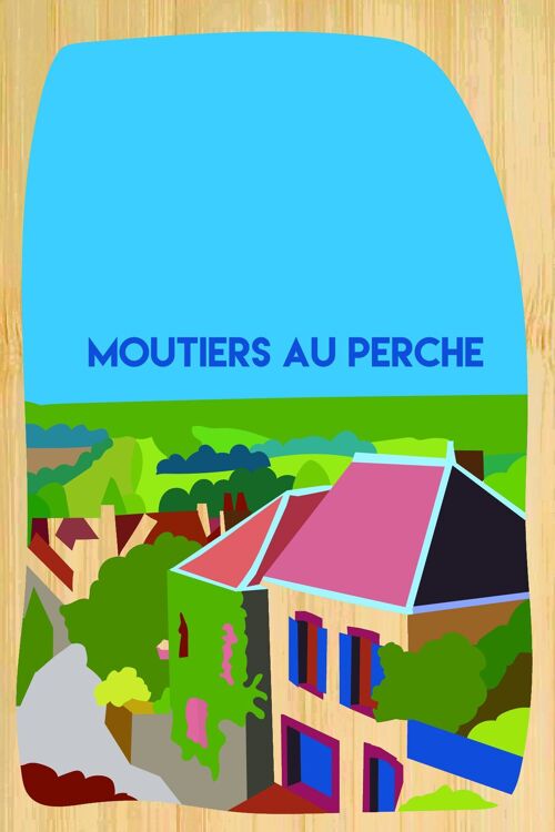Carte postale en bamboo - CM0843 - Régions de France > Basse-Normandie, Régions de France > Basse-Normandie > Orne, Régions de France
