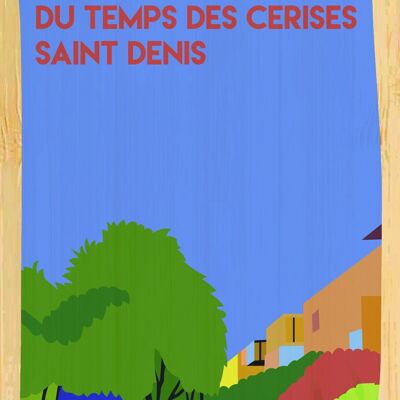 Postal de bambú - CM0915 - Regiones de Francia > Isla de Francia, Regiones de Francia, Regiones de Francia > Isla de Francia > Sena Saint Denis