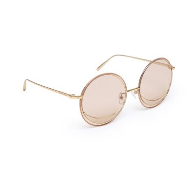 Sunglasses vintage style brown 1676