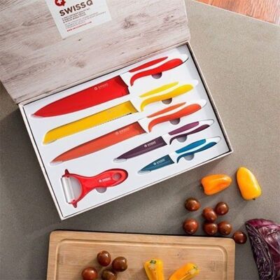 SWISS-Q CERAMIC: Ceramic Knife and Peeler Set