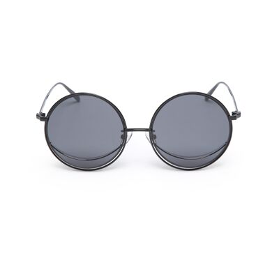 Sunglasses vintage style black 1676