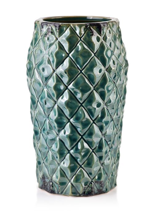 TAMANI GREEN Vase 15,5x15,5x15,5cm