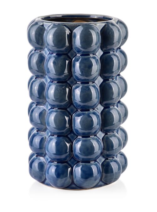 VALA BLUE Vase 16x16xh26,5cm