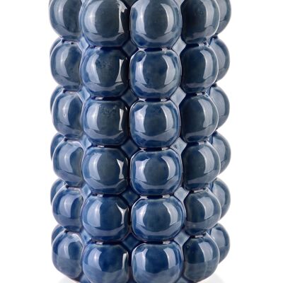VALA BLUE Vase 16x16xh26,5cm