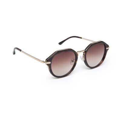 Sunglasses vintage style brown 1675