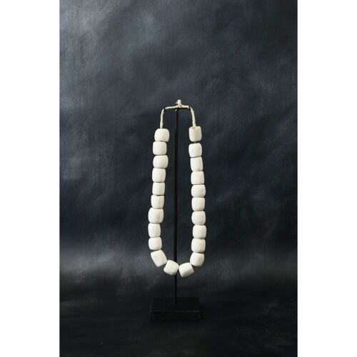 Kenya Beads, White - 80.1
