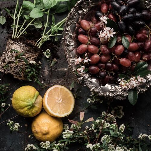 Lemon & Grape Napkins