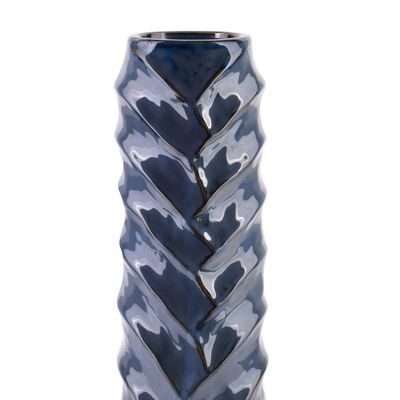 TALLIE BLAU Vase 11X11Xh28,5cm