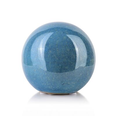 SAGGIO BLEU Boule décorative 10X10XH9.5C