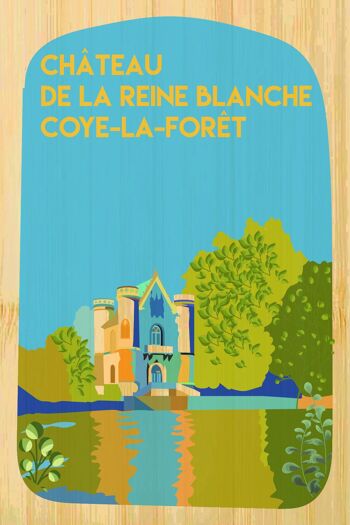 Carte postale en bamboo - CM0952 - Régions de France > Picardie > Oise, Régions de France > Picardie, Régions de France