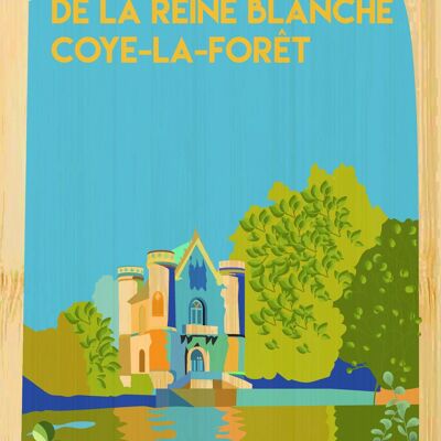 Carte postale en bamboo - CM0952 - Régions de France > Picardie > Oise, Régions de France > Picardie, Régions de France