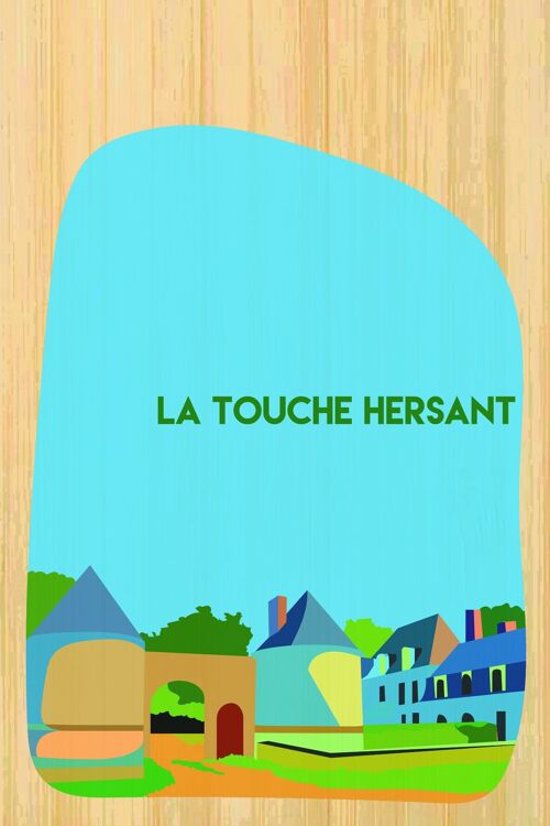 Carte postale en bamboo - CM1123 - Régions de France > Centre, Régions de France > Centre > Eure et Loir, Régions de France
