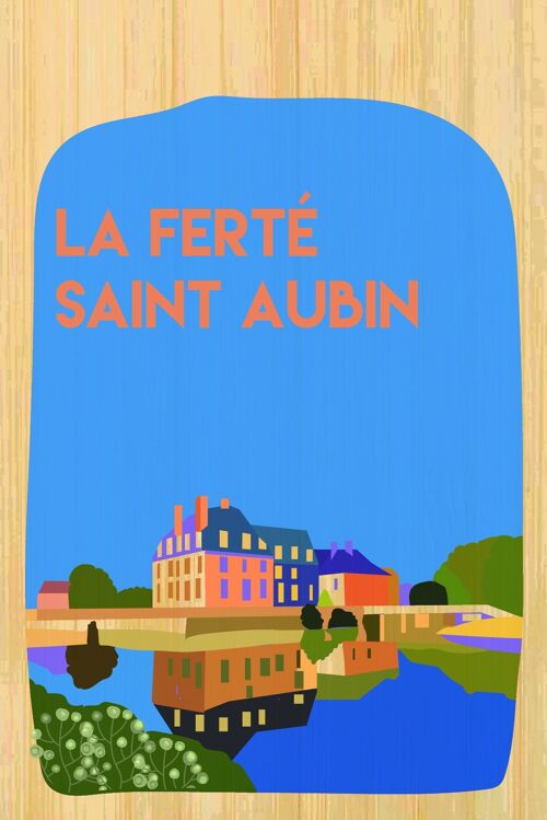 Carte postale en bamboo - CM1124 - Régions de France > Centre, Régions de France > Centre > Loiret, Régions de France