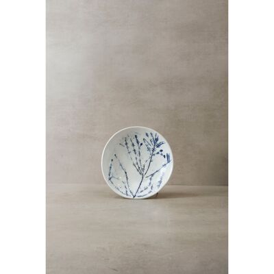 Cobalt Blue Fynbos Ceramic Plate - n°6